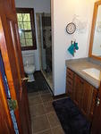 Bathroom With Redo of Flooring and Shower